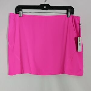 NWT Tail Active Alitza Tennis Skort Sugar Plum Crisscross Women's Size LG Upf 50